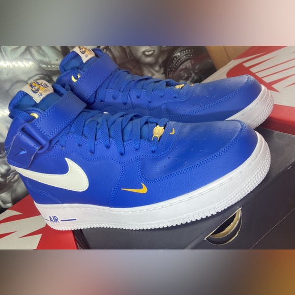 Air Force 1 Mid 07 LV8 Blue Jays 40th Anniversary Edition size 11 brand new - Picture 2 of 4